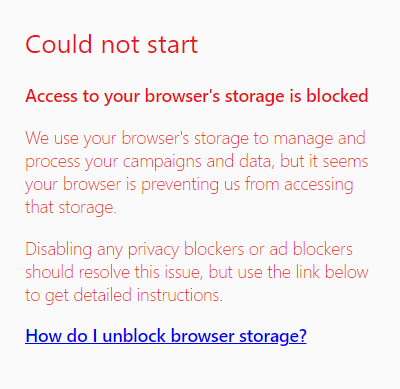 Screenshot des Abschnitts zum Hochladen der Tabelle