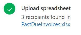 Das SecureMailMerge-Plugin zeigt Ihre Tabelleninformationen