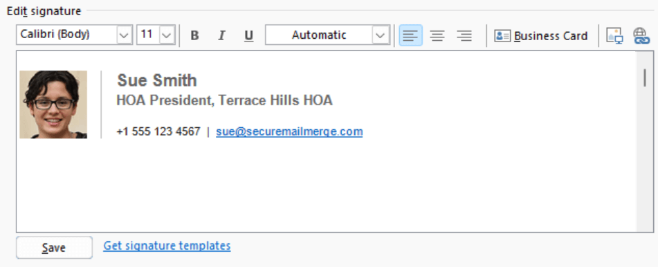Erstellen einer neuen Signatur im klassischen Outlook auf dem Desktop