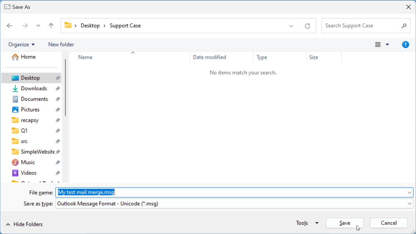 Dateityp speichern als